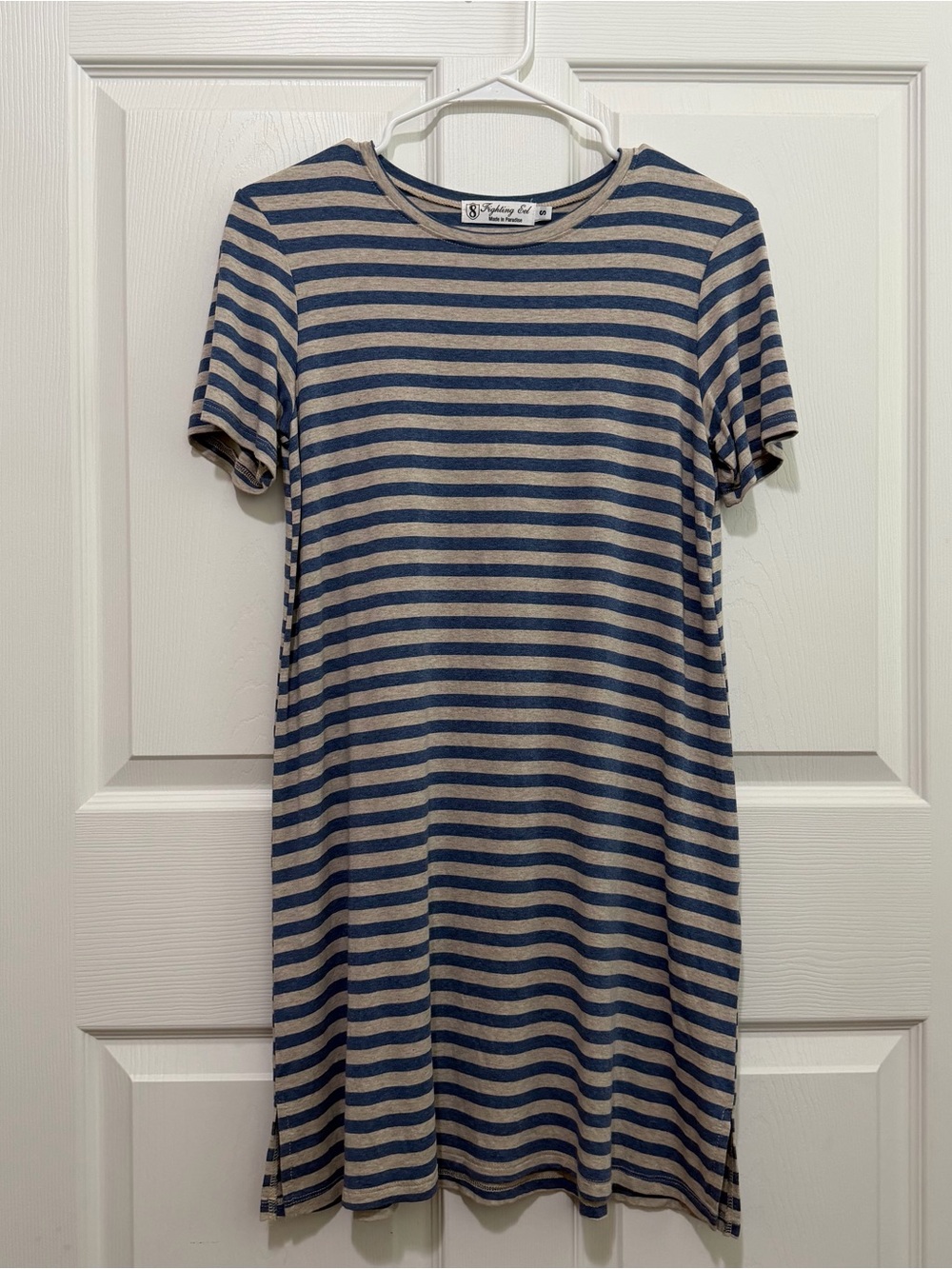 FIGHTING EEL Stripped Dress